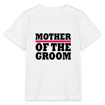 Mother of the groom - T-shirt bio MINI CREATOR Stanley/Stella Enfant - blanc - Devant - Maike (125cm)
