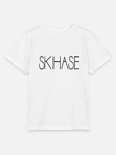 Skihase Skiing Geschenkidee - Stanley/Stella Kinder T-Shirt MINI CREATOR - Weiß