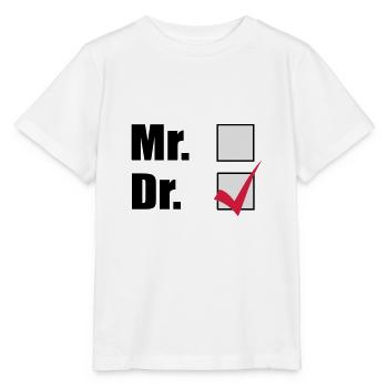 Doktortitel - Stanley/Stella Kinder T-Shirt MINI CREATOR  - Weiß - Vorne - Maike (125cm)