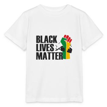 Juneteenth Day 1865, Black Lives Matter - T-shirt bio MINI CREATOR Stanley/Stella Enfant - blanc - Devant - Maike (125cm)
