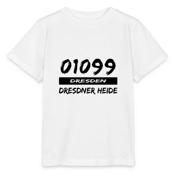 01099 Dresden Dresdner Heide tshirt - Stanley/Stella Kinder T-Shirt MINI CREATOR  - Weiß - Vorne - Maike (125cm)