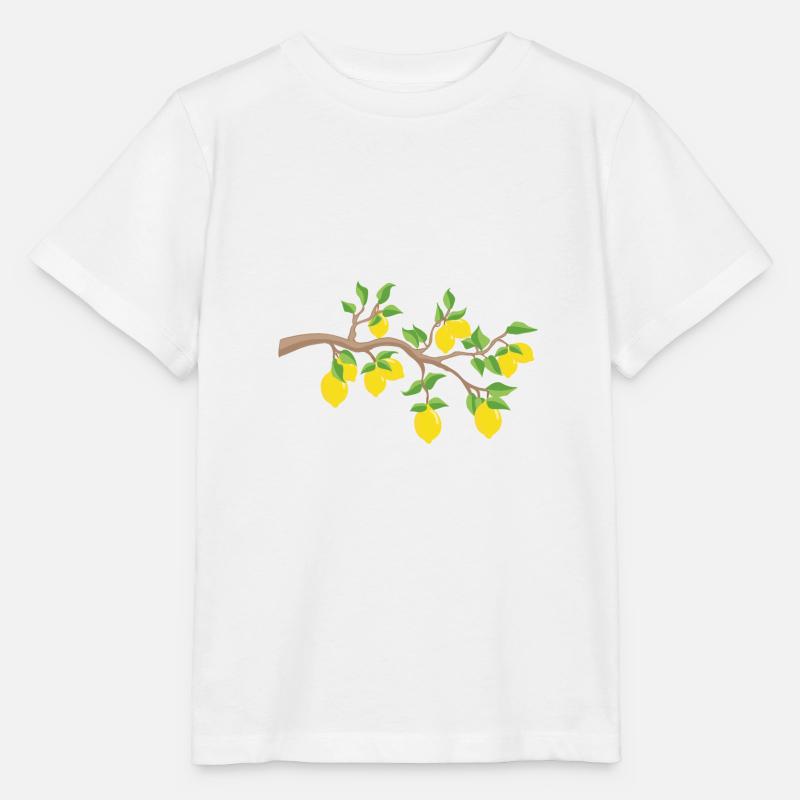 citron - T-shirt bio MINI CREATOR Stanley/Stella Enfant - blanc