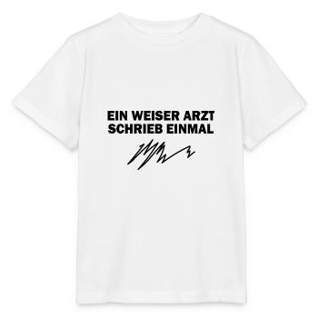 Arzt Geschenk Notarzt Medizin Krankenwagen - Stanley/Stella Kinder T-Shirt MINI CREATOR  - Weiß - Vorne - Maike (125cm)