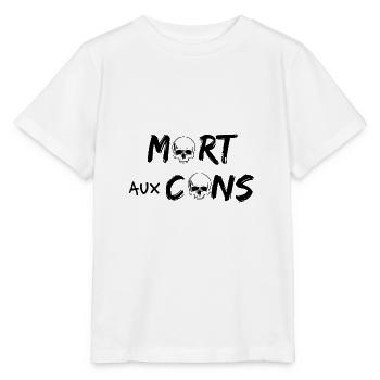 Death to the fools - Stanley/Stella MINI CREATOR Kids’ T-Shirt - white - Front - Maike (125cm)