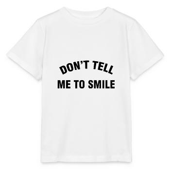 Smile Frau Feminismus Feminist Geschenk - Stanley/Stella Kinder T-Shirt MINI CREATOR  - Weiß - Vorne - Maike (125cm)