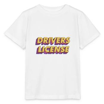 Fahrer lizenzierte Olivia Rodrigo - Stanley/Stella Kinder T-Shirt MINI CREATOR  - Weiß - Vorne - Maike (125cm)