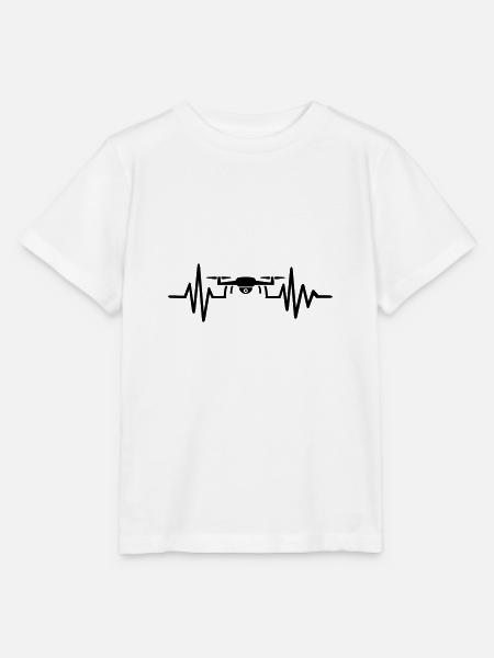 Drohne - Stanley/Stella Kinder T-Shirt MINI CREATOR  - Weiß