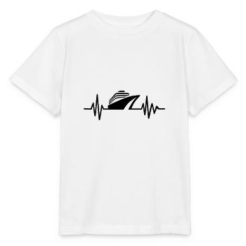 Kreuzfahrt - Stanley/Stella Kinder T-Shirt MINI CREATOR  - Weiß - Vorne - Maike (125cm)