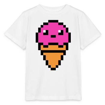 Eis - Stanley/Stella Kinder T-Shirt MINI CREATOR  - Weiß - Vorne - Maike (125cm)