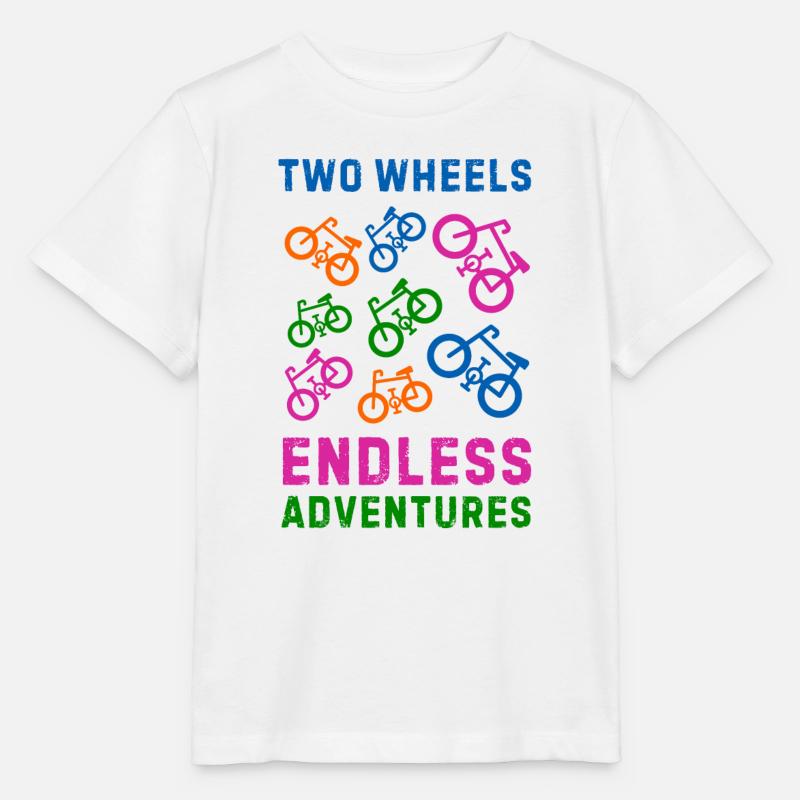 Fahrrad - Stanley/Stella Kinder T-Shirt MINI CREATOR - Weiß
