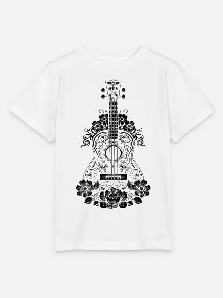 Ukulele - Stanley/Stella Kinder T-Shirt MINI CREATOR - Weiß