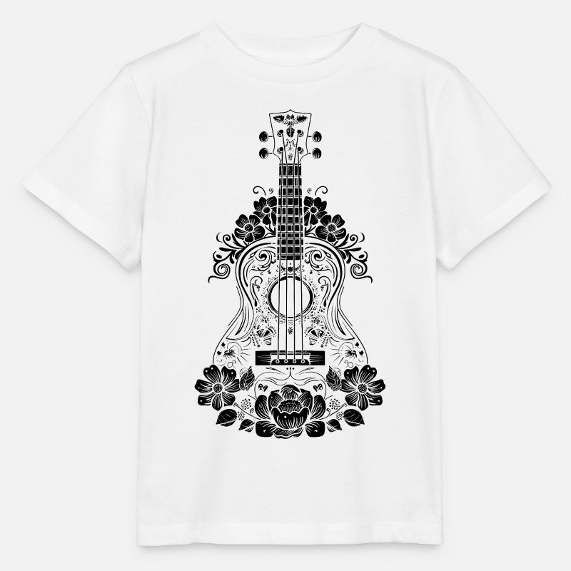 Ukulele - Stanley/Stella Kinder T-Shirt MINI CREATOR  - Weiß