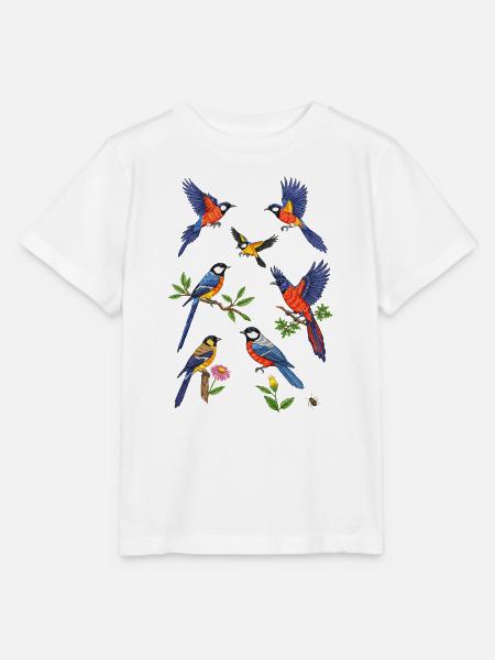 Eisvögel - Stanley/Stella Kinder T-Shirt MINI CREATOR - Weiß