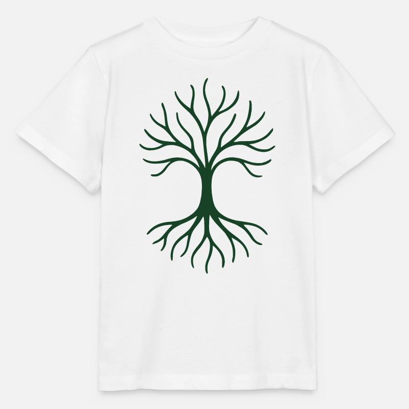 Baum des Lebens – Gaia - Stanley/Stella Kinder T-Shirt MINI CREATOR - Weiß
