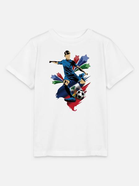 Haiti - Haiti - Flaggen - Stanley/Stella Kinder T-Shirt MINI CREATOR - Weiß