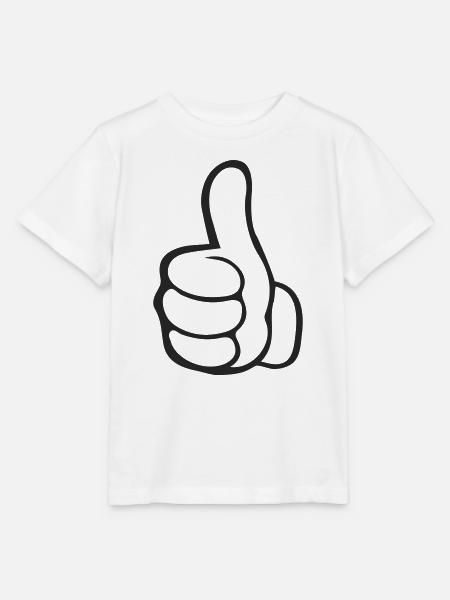 Like Hand - Stanley/Stella Kinder T-Shirt MINI CREATOR  - Weiß