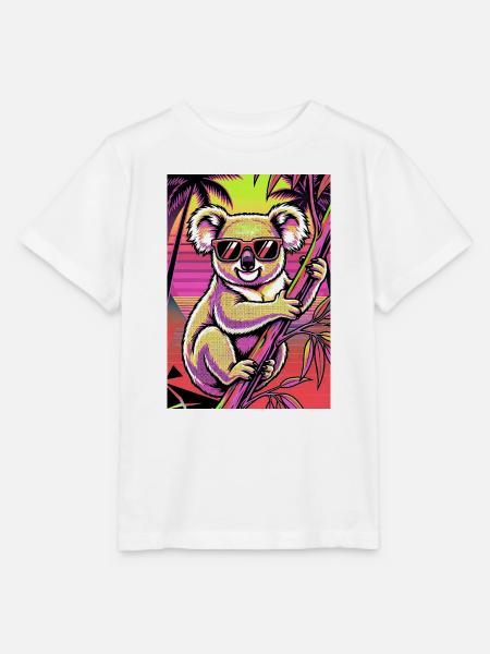Koala - Stanley/Stella Kinder T-Shirt MINI CREATOR - Weiß