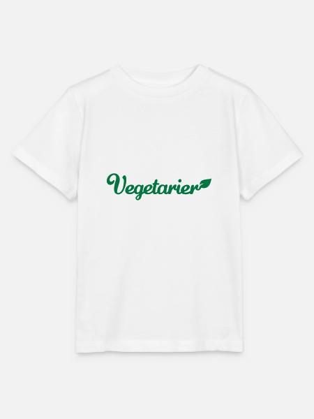 Vegetarier - Stanley/Stella Kinder T-Shirt MINI CREATOR - Weiß