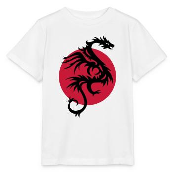 DRAGON SUN - Stanley/Stella Kinder T-Shirt MINI CREATOR  - Weiß - Vorne - Maike (125cm)