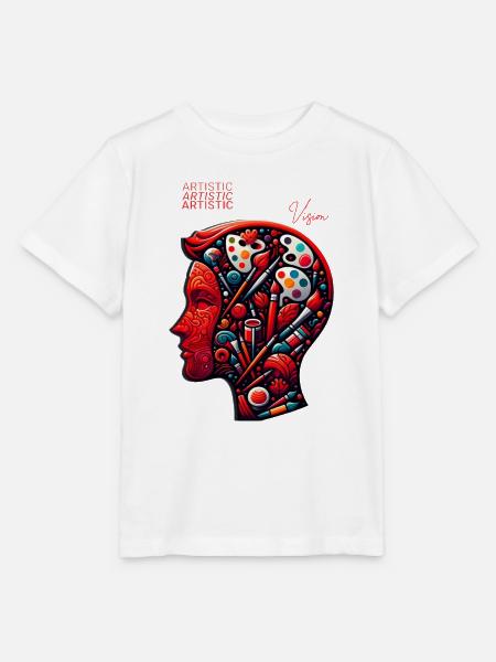 Artistic Vision - Stanley/Stella Kinder T-Shirt MINI CREATOR - Weiß