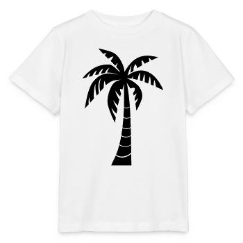 Palme - Stanley/Stella Kinder T-Shirt MINI CREATOR  - Weiß - Vorne - Maike (125cm)