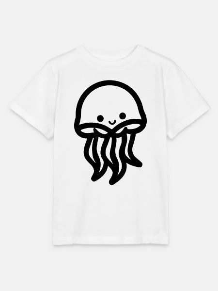 Qualle - Stanley/Stella Kinder T-Shirt MINI CREATOR - Weiß