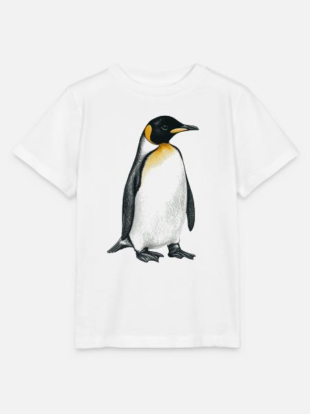 süßer Pinguin - Stanley/Stella Kinder T-Shirt MINI CREATOR - Weiß