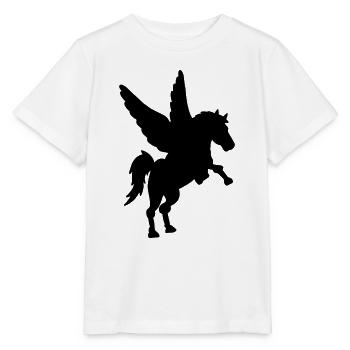 Pegasus - Stanley/Stella Kinder T-Shirt MINI CREATOR  - Weiß - Vorne - Maike (125cm)