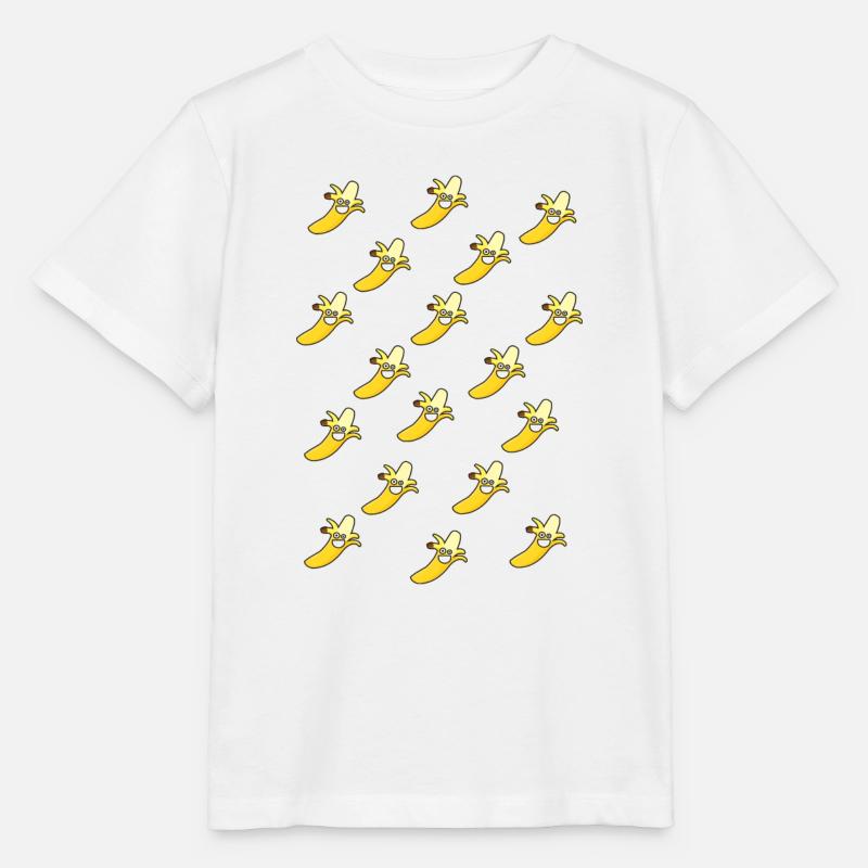 BANANES! - T-shirt bio MINI CREATOR Stanley/Stella Enfant - blanc