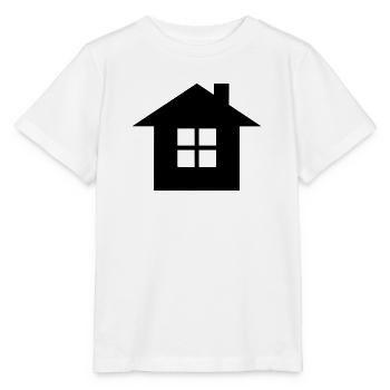 Home-Symbol - Stanley/Stella Kinder T-Shirt MINI CREATOR  - Weiß - Vorne - Maike (125cm)