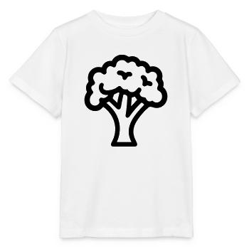 Brokkoli - Stanley/Stella Kinder T-Shirt MINI CREATOR  - Weiß - Vorne - Maike (125cm)