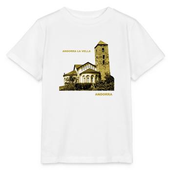 Andorra la Vella Fürstentum Europa Pyrenäen - Stanley/Stella Kinder T-Shirt MINI CREATOR  - Weiß - Vorne - Maike (125cm)