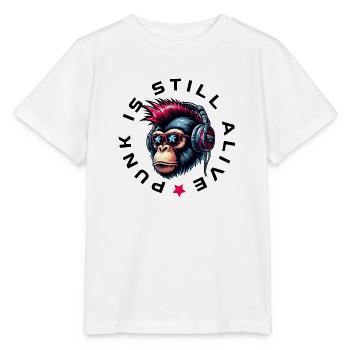 Le punk est toujours vivant 2 - T-shirt bio MINI CREATOR Stanley/Stella Enfant - blanc - Devant - Maike (125cm)