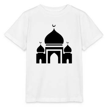 Mosquée - T-shirt bio MINI CREATOR Stanley/Stella Enfant - blanc - Devant - Maike (125cm)