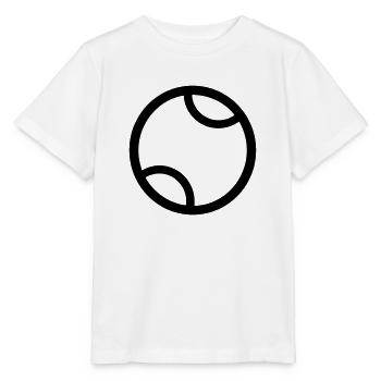 Tennis ball - Stanley/Stella MINI CREATOR Kids’ T-Shirt - white - Front - Maike (125cm)
