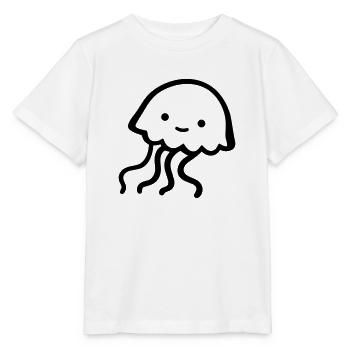 Qualle - Stanley/Stella Kinder T-Shirt MINI CREATOR  - Weiß - Vorne - Maike (125cm)