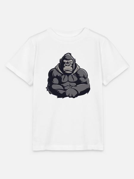 Gorilla Comic - Stanley/Stella Kinder T-Shirt MINI CREATOR  - Weiß