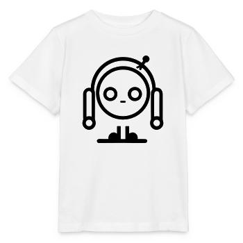 Small robot - Stanley/Stella MINI CREATOR Kids’ T-Shirt - white - Front - Maike (125cm)