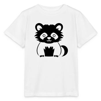 panda roux - T-shirt bio MINI CREATOR Stanley/Stella Enfant - blanc - Devant - Maike (125cm)