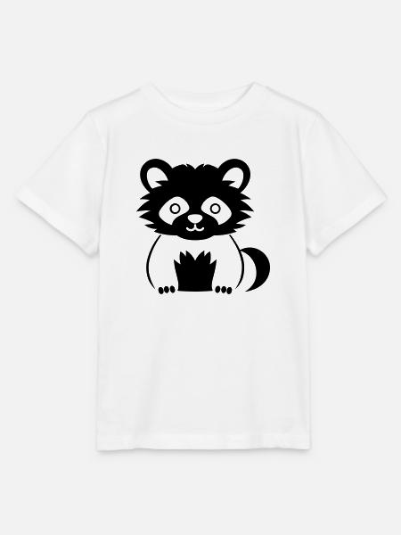 Kleiner Panda - Stanley/Stella Kinder T-Shirt MINI CREATOR - Weiß