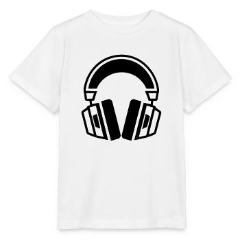 Gaming-Headset - Stanley/Stella Kinder T-Shirt MINI CREATOR  - Weiß - Vorne - Maike (125cm)