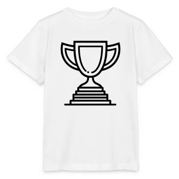 trophée - T-shirt bio MINI CREATOR Stanley/Stella Enfant - blanc - Devant - Maike (125cm)