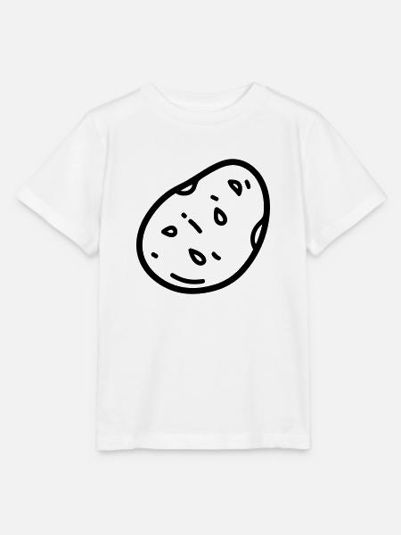 Kartoffel - Stanley/Stella Kinder T-Shirt MINI CREATOR  - Weiß