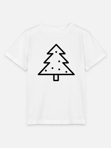 Weihnachtsbaum - Stanley/Stella Kinder T-Shirt MINI CREATOR - Weiß