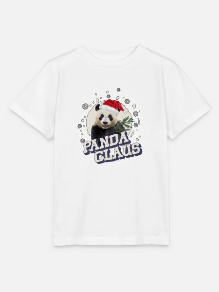 Panda Claus - Stanley/Stella Kinder T-Shirt MINI CREATOR - Weiß