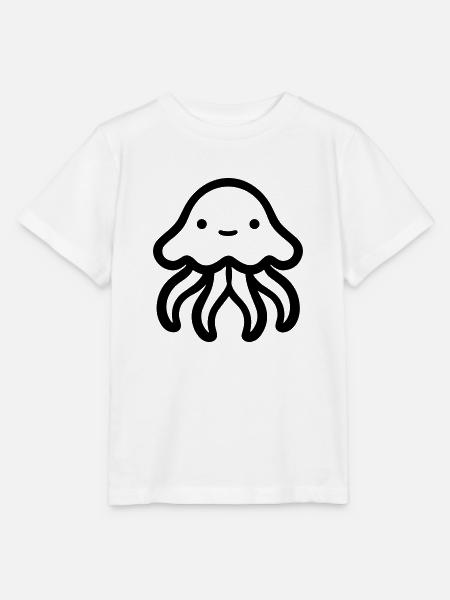 Qualle - Stanley/Stella Kinder T-Shirt MINI CREATOR - Weiß