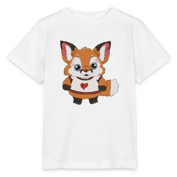Fox Child - Stanley/Stella MINI CREATOR Kids’ T-Shirt - white - Front - Maike (125cm)