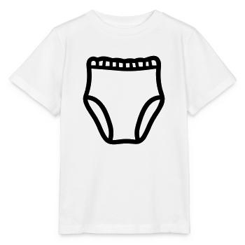 Couche - T-shirt bio MINI CREATOR Stanley/Stella Enfant - blanc - Devant - Maike (125cm)