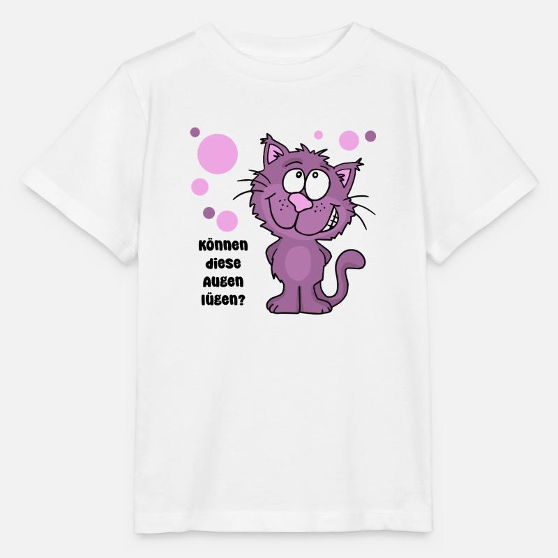 Ces yeux peuvent-ils mentir ? - T-shirt bio MINI CREATOR Stanley/Stella Enfant - blanc
