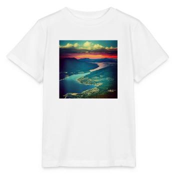 Blick Von Den Blue Mountains - Stanley/Stella Kinder T-Shirt MINI CREATOR  - Weiß - Vorne - Maike (125cm)